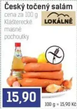 Konzum Český točený salám nabídka