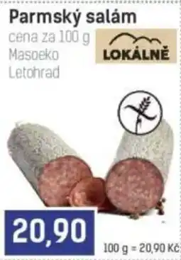 Konzum Masoeko Parmský salám nabídka