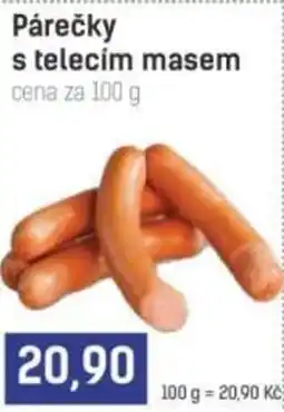 Konzum Párečky s telecím masem nabídka