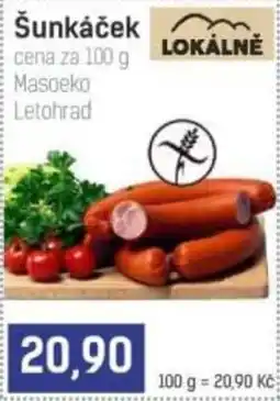 Konzum Šunkáček nabídka