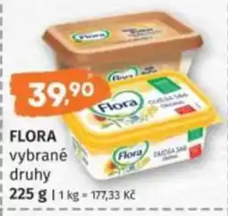 Konzum Flora vybrané druhy nabídka