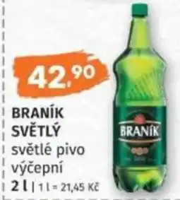 Konzum Braník světlý nabídka