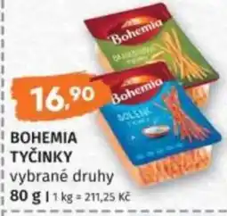 Konzum Bohemia tyčinky nabídka