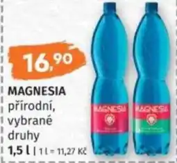 Konzum Magnesia přírodní, vybrané druhy nabídka