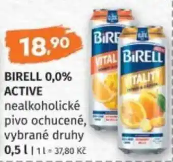 Konzum Birell 0,0% active nabídka