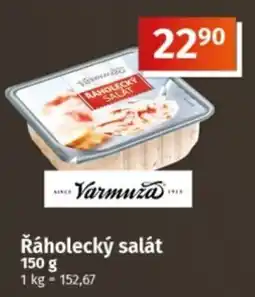 COOP TIP Varmuza řáholecký salát nabídka