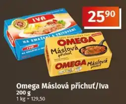 COOP TIP Omega Máslová příchuť/Iva nabídka