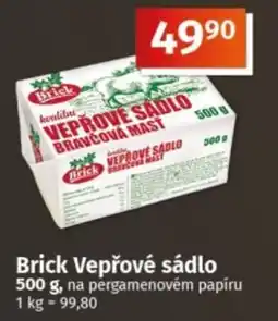 COOP TIP Brick Vepřové sádlo nabídka
