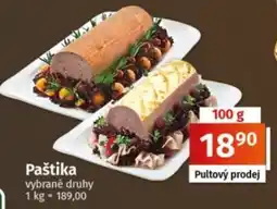 COOP TIP Paštika vybrané druhy nabídka