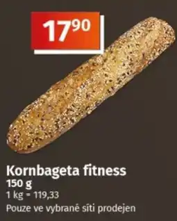 COOP TIP Kornbageta fitness nabídka