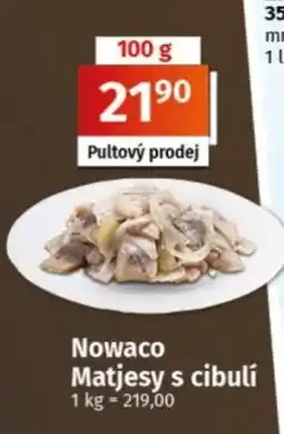 COOP TIP Nowaco Matjesy s cibulí nabídka