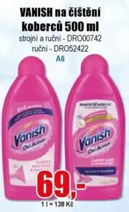 EVA Vanish na čištění koberců nabídka