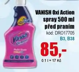 EVA Vanish Oxi Action spray nabídka
