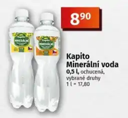 COOP TIP Kapito Minerální voda nabídka