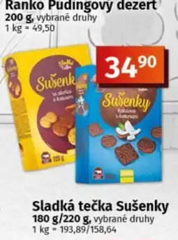 COOP TIP Sladká tečka Sušenky nabídka