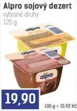 Konzum Alpro sojový dezert nabídka