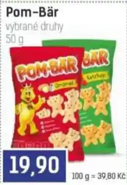 Konzum Pom-Bár vybrané druhy nabídka