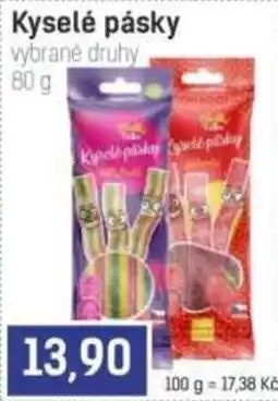 Konzum Kyselé pásy nabídka