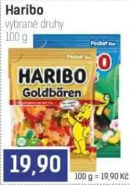 Konzum Haribo vybrané druhy nabídka
