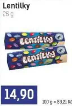 Konzum Lentilky nabídka