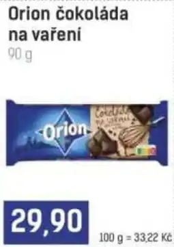 Konzum Orion čokoláda na vaření nabídka