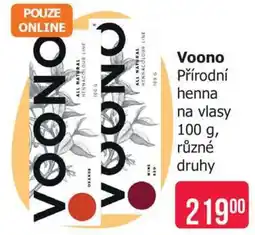Teta Voono přírodní henna na vlasy nabídka