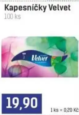 Konzum Velvet kapesníčky nabídka