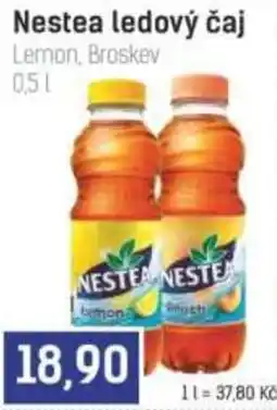 Konzum Nestea ledový čaj Lemon, Broskev nabídka