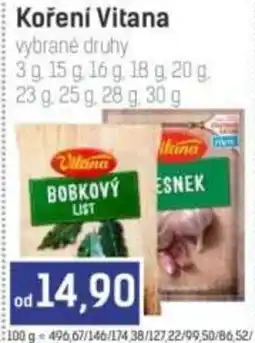 Konzum Vitana bobkový list nabídka
