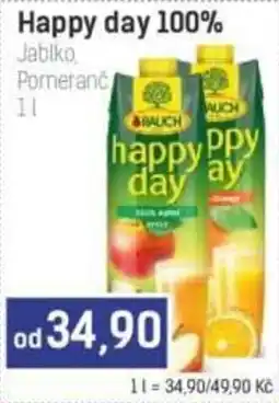 Konzum Rauch happy day Jablko, Pomeranč nabídka