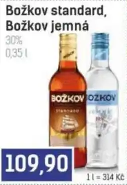 Konzum Božkov standard, Božkov jemná nabídka
