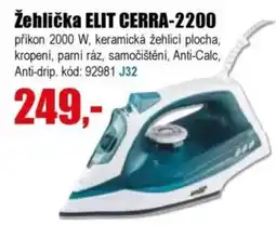 EVA Elit žehlička cerra-2200 nabídka