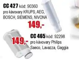 EVA CC 427 pro kávovy KRUPS, AEG, BOSCH, SIEMENS, NIVONA nabídka