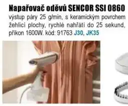 EVA Sencor napařovač oděvů ssi 0860 nabídka