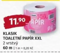 Konzum Klasik toaletní papír xxl nabídka