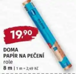 Konzum Doma papír na pečení nabídka