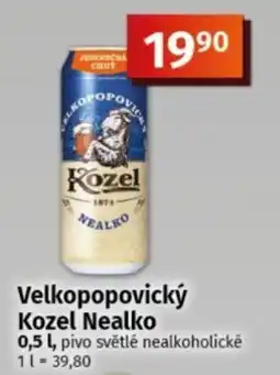 COOP TIP Kozel Nealko nabídka