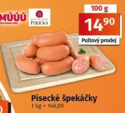 COOP TIP Múúú Písecké špekáčky nabídka