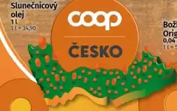 COOP TIP coop slunečnicový olej nabídka