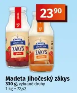 COOP TIP Madeta Jihočeský zákys nabídka