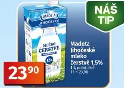 COOP TIP Madeta mléko čerstvé nabídka