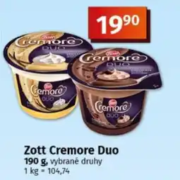 COOP TIP Zott Cremore Duo nabídka