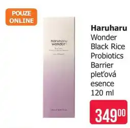 Teta Haruharu wonder Black Rice Probiotics Barrier pleťová esence nabídka