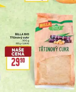 Billa BILLA BIO Třtinový cukr nabídka