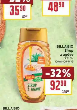 Billa BILLA BIO Sirup z agáve nabídka