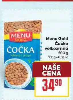Billa Menu Gold Čočka velkozrnná nabídka