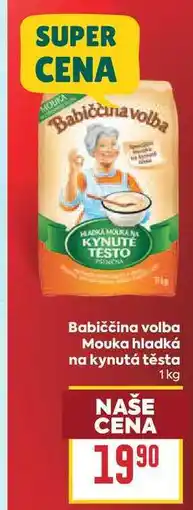 Billa Babiččina volba Mouka hladká na kynutá těsta nabídka