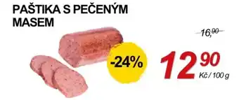 Paštika s pečeným masem