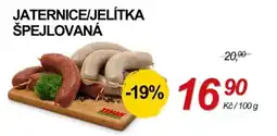 ZEMAN Zeman jaternice/jelítka špejlovaná nabídka