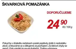 ZEMAN Škvarková pomazánka nabídka